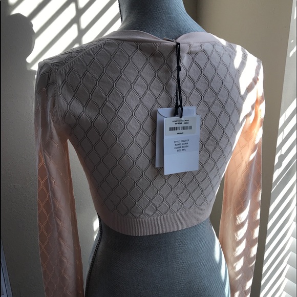 Jill Stuart Collection tunic Daria blush NEW M/L - Picture 4 of 7